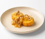 Сырники с голубым сыром и грушевым пряным вареньем | SakhFood