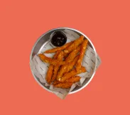 Хрустящие креветки в соусе BBQ | SakhFood