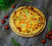 Пицца неаполитанская "4 сыра" | SakhFood