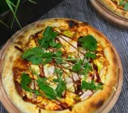 Пицца неаполитанская "Цыпленок барбекю" | SakhFood