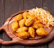 Пельмени жареные со свининой и говядиной | SakhFood