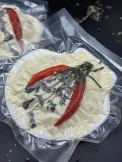 Гребешок фаршированный на створке | SakhFood