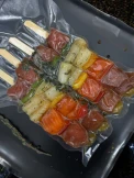 Шашлычки микс (форель, палтус, тунец) | SakhFood