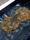 Медальоны форель - гребешок | SakhFood