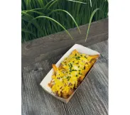 Бокс с хрустящим картофелем и жареным беконом | SakhFood