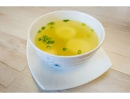 Бульон куриный с сухариками | SakhFood