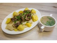 Бешбармак из говядины | SakhFood
