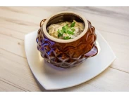 Пельмени с бефстроганов в горшочке | SakhFood