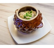 Пельмени с бефстроганов в горшочке | SakhFood