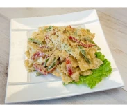 Фарфалле в сливочном соусе | SakhFood