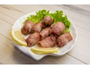 Гребешок в беконе | SakhFood