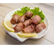 Гребешок в беконе | SakhFood