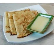 Блинчики домашние со сгущенным молоком | SakhFood