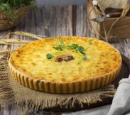 Белорусский пирог c картофелем и грибами 24 см | SakhFood