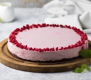 Чизкейк Варшавский малиновый 18 см | SakhFood