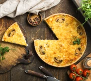 Лоранский пирог с курицей и грибами 18 см | SakhFood