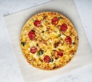 Норвежский киш с красной рыбой и брокколи 18 см | SakhFood