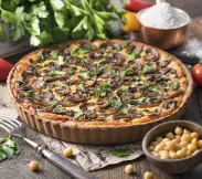 Турецкий нутовый пирог 24 см | SakhFood